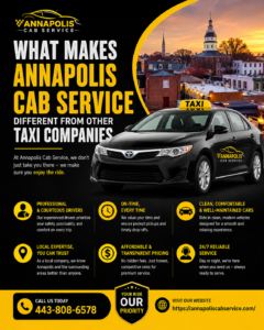 What Makes Annapolis Cab Service Different from Other Taxi Companies?